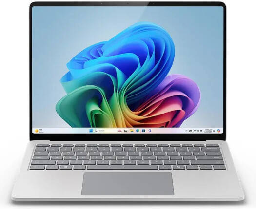 Microsoft Copilot+ PC Surface 7th Laptop, 15" PixelSense Flow Touch Display, Qualcomm Snapdragon X Elite, 16GB RAM, 512GB SSD, Qualcomm Adreno GPU, ENG K/B, Win11 Pro, Platinum | ZHQ-00014