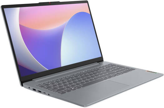 Lenovo IdeaPad Slim 3 15IRH8 Laptop, 15.6" FHD IPS Display, Intel Core i5-13420H, 8GB RAM, 512GB SSD, Intel UHD Graphics, Backlit English (UK) Keyboard, No OS, Arctic Grey | 83EM00L7PS