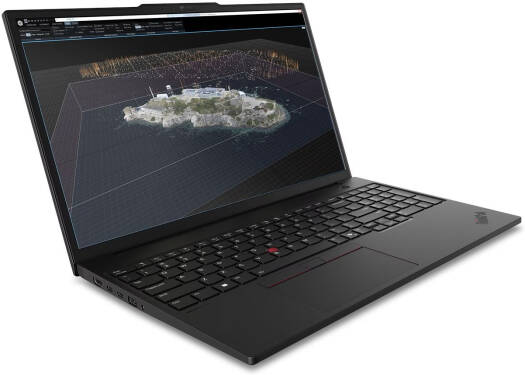 Lenovo ThinkPad P16s Gen 4 Workstation Laptop, 16" WUXGA IPS 60Hz Display, Intel Core Ultra 7 255H, 16GB RAM, 512GB SSD, NVIDIA RTX Pro 500 6GB, English-Arabic K/B, Win11Pro, Black | 21QV000YGR