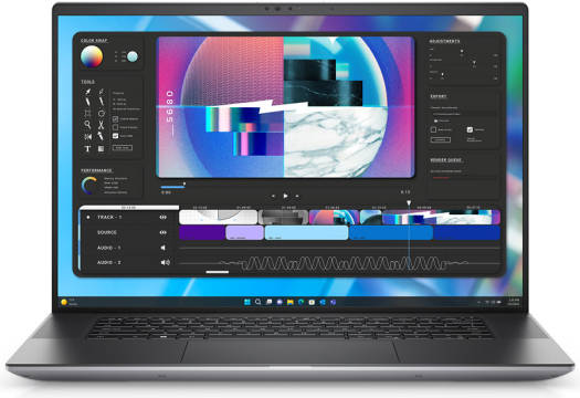 Dell Precision 5680 Mobile Workstation Laptop, 16" FHD+ 1920 x 1200 60Hz Display, Intel Core i7-13700H, 16GB RAM, 1TB SSD, NVIDIA RTX A1000 6GB GPU, ENG Keyboard, Win11 Pro, Grey | PRECI-5680