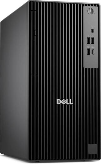 Dell Pro Tower QCT1250 Desktop Computer, Intel Core i5-14500, 8GB RAM, 512GB SSD, Intel UHD Graphics 770, Dell Wired English Keyboard & Mouse, No OS, Black | DAAUDEL11P12DI5BX001