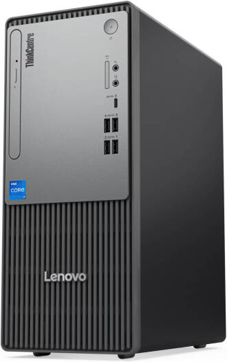 Lenovo ThinkCentre Neo 50t Gen 5 Desktop Computer, Intel Core i5-14500, 8GB RAM, 512GB SSD, Intel UHD Graphics 730, USB Calliope ENG Keyboard & Mouse, No OS, Black | 12UD00C2GP-CPU-Change