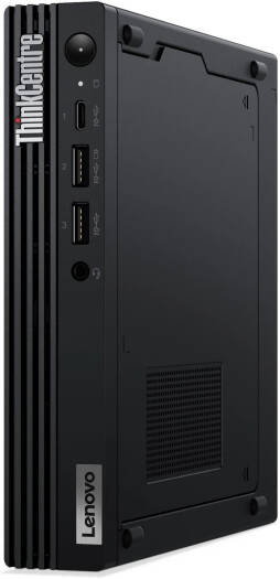 Lenovo ThinkCentre M90q Gen 4 Desktop Computer, Intel Core i7-13700T, 16GB RAM, 512GB SSD, Intel UHD Graphics 770, Wired English-Arabic K/B & Mouse, Windows 11 Pro, Black | 12EH000SGR
