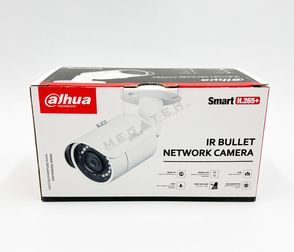 Camera Dahua IR Bullet Network 2MP