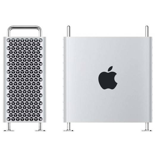 Apple Mac Pro Desktop PC, Intel Xeon W 28 Core 2.5 GHz Processor, 768GB DDR4-SDRAM, 8TB SSD, Two RP Vega II Duo, 1280W Power Supply, Tower Chassis | Mac Pro-768GB