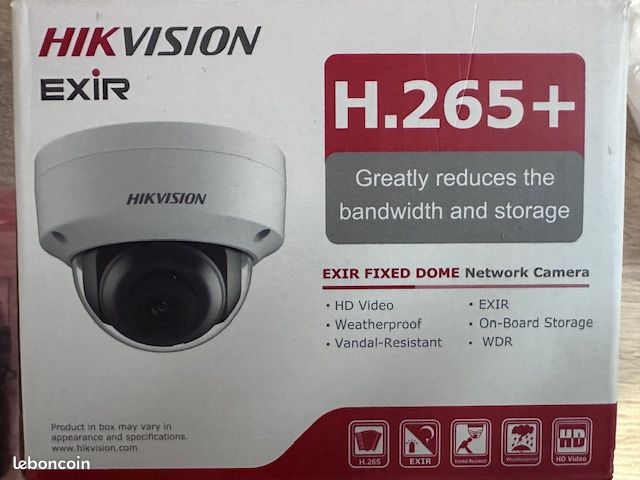 Camera HIKVISION H.265+EXIR Fixed Dome Network 