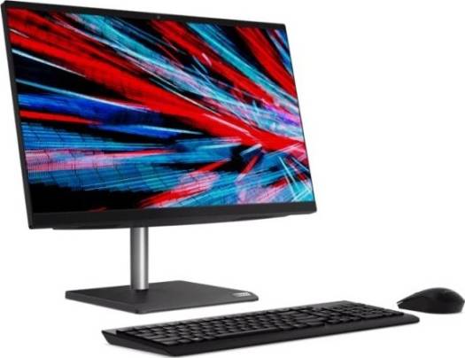 Lenovo AIO V30A Intel Core i5-10210U, 4GB Ram, 1TB HDD, 23.8 FHD, No OS, English Key Board, 1Year Warranty - Black | 11FT000DUM