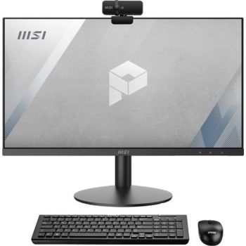 MSI Pro AP241 11M 23.8" FHD All In One PC, 11th Gen Intel Core i7-11700, 8GB RAM, 1TB HDD, Windows 11 Pro, Wireless Keyboard + Mouse, Intel UHD Graphics, 1920x1080 Resolution, Black | 9S6-AE0312-412