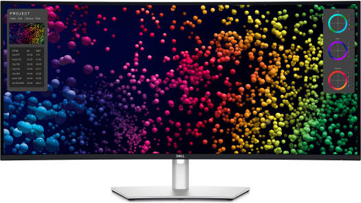Dell U4025QW UltraSharp 40 Curved Thunderbolt Hub Monitor, 39.7" 5K WUHD IPS Display, 120Hz Refresh Rate, 5ms (Fast) Response Time, 2500R Curvature, 1.07B Color Support, White | U4025QW