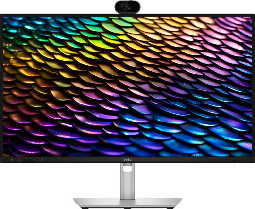 Dell Pro P USB-C Hub Conferencing Monitor, 27" QHD IPS Display, 100Hz Refresh Rate, 5ms (GtG Fast) Response Time, Eye Comfort Technology, Reduces Blue Light, Silver | P2726DEB