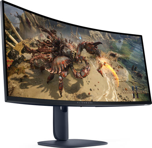Dell Alienware 34 AW3425DWM Gaming Monitor, 34" VA Display, WQHD Resolution, 180Hz Refresh Rate, 1ms (Extreme Mode), AMD FreeSync Premium & VESA AdaptiveSync, Black | 210-BPKX