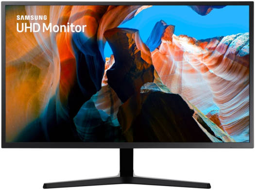 Samsung 32" 4K UHD VA Business Monitor with 1 Bn Colors, 60Hz Refresh Rate, 4ms Response, 97% Gamut, AMD Freesync, Game Mode, Viewing Angle (H/V) 178°/178°, 2x HDMI, 1x DP, Black | LU32J590UQMXUE