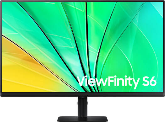 SAMSUNG S6 S60D QHD ViewFinity High Resolution Monitor, 32" QHD IPS Display, 100Hz Refresh Rate, 5ms Response Time, Flat, Flicker Free, Eye Saver Mode, Black | LS32D606EAMXUE