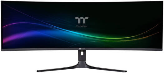 Thermaltake TPM-O49CDQ Gaming Monitor, 49" OLED Display, Dual QHD Resolution, 240Hz Refresh Rate, 0.03ms (GtG) Response Time, AMD FreeSync Premium & NVIDIA G-Sync Compatible | GM-QOL-49CEUB-UK