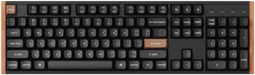 Keychron K10 HE Wireless Magnetic Switch Keyboard, English-Arabic Layout, Gateron Double-Rail Magnetic Nebula Switch, N-Key Rollover (NKRO), 2.4 GHz/BT/Type-C Wired, 4000mAh, Black | K10H-F1-AR