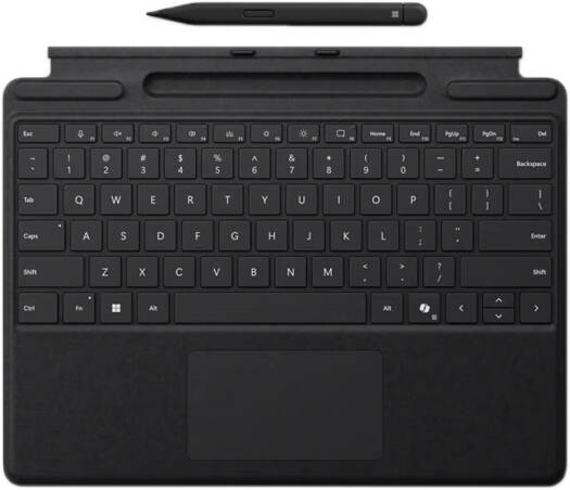Microsoft Surface Pro Keyboard Cover with Slim Pen 2, Black | 8X6-00168
