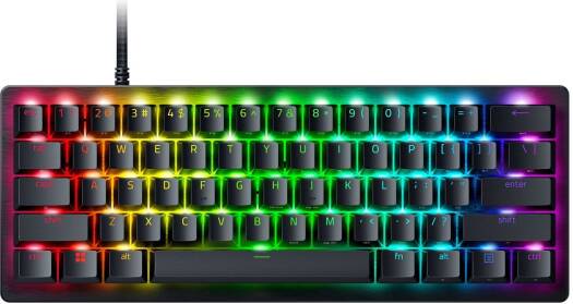 Razer Huntsman V3 Pro 60% Mini Gaming Mechanical Keyboard, Analog Optical Switch Gen-2, Doubleshot PBT Keycaps, N-key Rollover, Anti-Ghosting, English Layout, Black | RZ03-04990100-R3M1