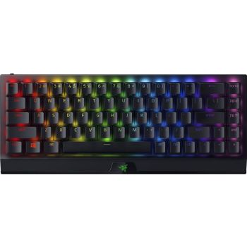 Razer BlackWidow V3 Mini HyperSpeed 65% Wireless Mechanical Gaming Keyboard, HyperSpeed Wireless Technology, Green Mechanical Switches, Tactile & Clicky - Doubleshot ABS keycaps | RZ03-03891400-R3M1