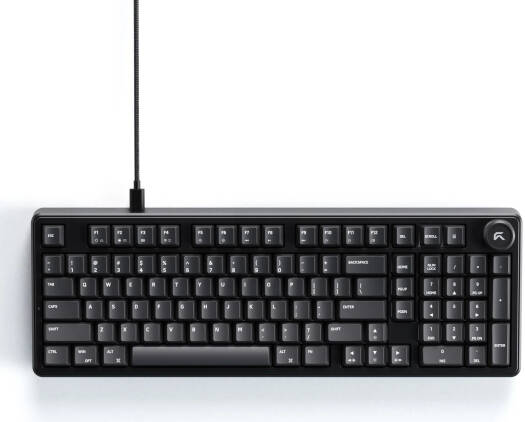 Cybeart Akula 99 Lite Mechanical Gaming Keyboard, 99% Layout, Pre-Lubed Switches, Hot-Swappable, RGB Backlit, Full-Size Wired USB-C Keyboard with Media Knob, Black | KB-AKULA99LITE-CYB01