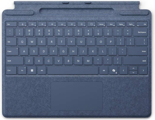 Microsoft Surface Pro 11th Edition Wireless Keyboard, Magnetic Connectivity, Compatible with Microsoft (11th Edition) Surface Pro 8, 9, English-Arabic Layout, Sapphire | 8XA-00228
