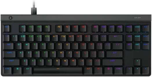 Logitech G515 TKL Wired Low-Profile Gaming Keyboard, GL Mechanical Linear Tactile Switches, Double-Shot PBT Keycaps, Low-Profile Key Switch Actuation Point, Black | 920-012868