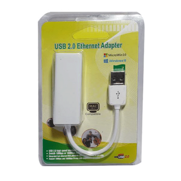 USB 2.0 Ethernet Adapter 
