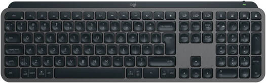 Logitech MX Keys S Advanced Wireless Illuminated Keyboard, Bluetooth Low Energy Tehcnology or Logi Bolt USB Receiver, English (UK) Layout, 1500mAh Battery, Graphite | 920-011587
