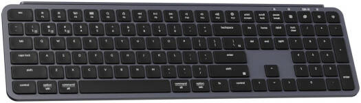 Keychron B6 Pro Wireless Keyboard, Full-Size, Ultra-Slim, Wireless Bluetooth 5.2, 2.4 GHz, 1000 Hz Polling Rate, Space Grey | B6P-K1