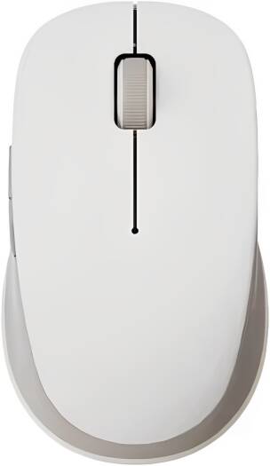 Xiaomi Dual-mode Wireless Mouse 2, Dual-Mode Connection, Quiet Clicking, 2.4GHz & BT Connectivity, 1200 DPI High-Precision Sensor, LED Indicator, PTFE Mouse Feet, White | XMSMSB01YM.White