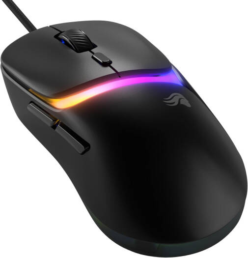Glorious Model D 3 Wired Mouse, 130M Click Optical Switches, 30K DPI BAMF 3.0 Sensor, 750 IPS Tracking, 50G Acceleration, 57g Weight, Supports All Grip Types, Matte Black | GLO-D3-W-BLK