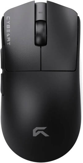 Cybeart Artemis Wireless Gaming Mouse, 1000Hz Polling Rate, 52g Ergonomic Design, 24,000 DP, PixArt Sensor, Tri-Mode 2.4G/Bluetooth/USB-C, RGB Lighting, 1ms Response, Black | MC-ARTEMIS-CYB01