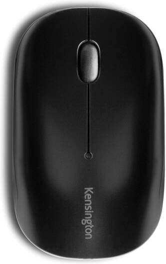 Kensington Pro Fit Bluetooth Mobile Mouse, Scroll Wheel, 1000 DPI Laser Sensor, Pair-and-Play Bluetooth Connection, 30' Range, Black | K72451WW