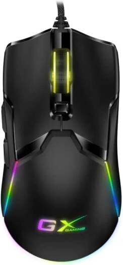 Genius GXGaming Mouse M700, 6 Buttons, 800-7200 DPI Adjustable Optical Sensor, Ergonomic Design, RGB Backlighting, 1.8 m Braided Cable