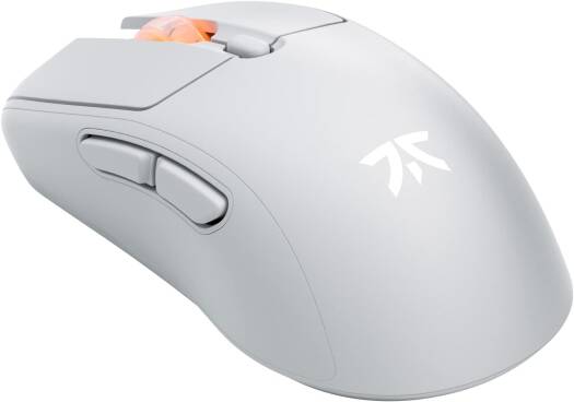 Fnatic Bolt Wireless Gaming Mouse, Pixart 3370 Sensor, WiFi & Bluetooth Battery Life 110-210h, USB-C Charging, Kailh GM 8.0 Switches, 4 Profiles & DPI Stages, Virgin PTFE Skates, White | MS0003-002