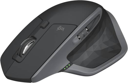 Logitech MX Master 2S Bluetooth Edition Wireless Mouse, Use on Any Surface, Hyper-Fast Scrolling, Ergonomic, Rechargeable, Control Up to 3 Apple Mac and Windows Computers, Graphite | 910-007219