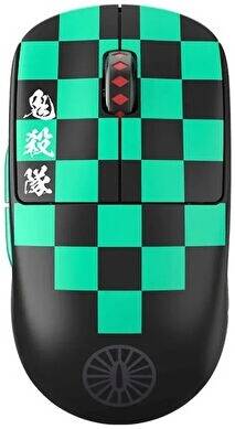 Pulsar X2 V2 Demon Slayer Tanjiro Wireless Size 2 Medium Gaming Mouse Wide Waist / Low Hump, Ultra-light Weight 54g, Symmetrical Shape, Lag free 2.4GHz Wireless technology | PX222TJ