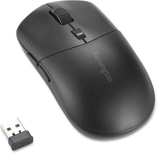 Kensington MY430 EQ Wireless Mouse, Rechargeable, 2.4GHz Bluetooth, Outer Case Made from 60% Post-Consumer Recycled Content (PCR), Up to 4 Months Of Battery Life, Black | K75507EU