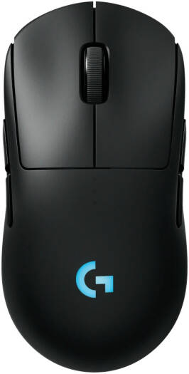 Logitech PRO 2 LIGHTSPEED Wireless Gaming Mouse, Hero Sensor 2, 44000 DPI, 888 IPS, Lightsync RGB, Responsive Optical Sensor, 4-8 Programmable Buttons, Up to 95 Hours Battery, Black | 910-007296