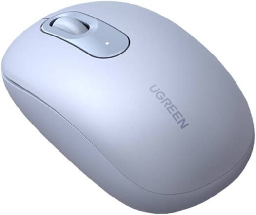 UGREEN MU105 Wireless Mouse, 2.4G, 99% Noise Reduction, Up To 10 Meters Wireless Connection, DPI Adjustment 4 Levels Up To 2400, Dusty Ble | 90671