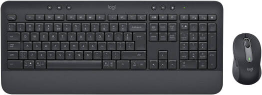 Logitech Signature MK650 Keyboard & Mouse Combo, Precision Tracking Sensor, 118 Total Keys, Bluetooth 5.0 & Logi Bolt USB Connectivity, English-Arabic Layout, Graphite | 920-011003
