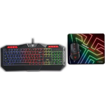 Fantech P31 Gaming Keyboard + Mouse + Mousepad Combo Set, 104 Keys, Reinforced Stitched Edge | P31