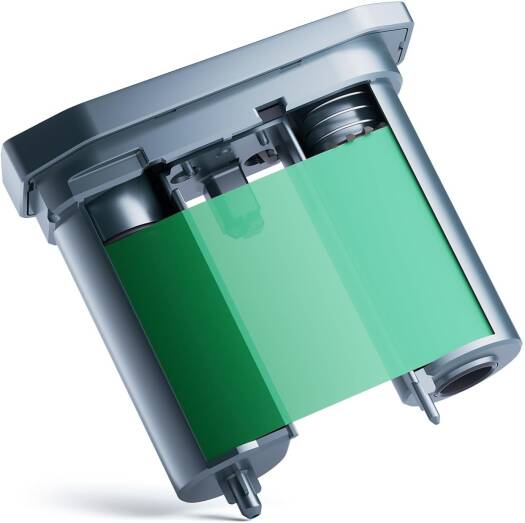 NIIMBOT Large Width Thermal Ribbon, Replacement Ink Ribbon, Compatible with M2 Label Printers, Colour Printing Film, Waterproof and Durable, Green | 1EH00029901