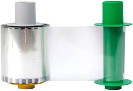 Fargo 84500 Clear Transfer Film for HDP5600-1500 Images, High Definition ID Card Printing Film, Durable Clear Overlay Film