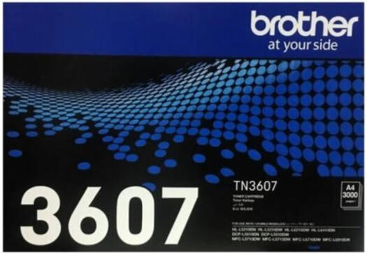 Brother TN-3607 Standard Yield Toner Cartridge, Black | TN-3607