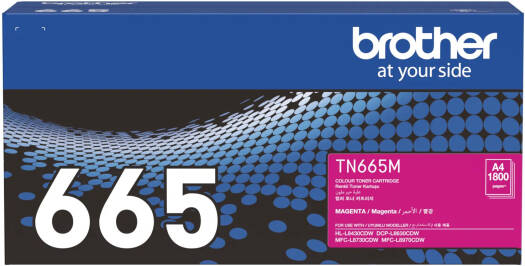 Brother Standard Yield Toner Cartridge, Magenta | TN665M