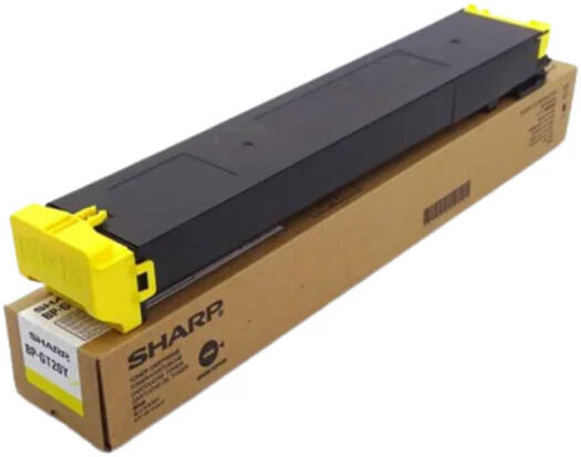Sharp BP-FT20 Toner Cartridge Standard Capacity for Sharp BP-20C20T / BP-20C25T Color MFP Printers, Yellow | Y BP-FT20