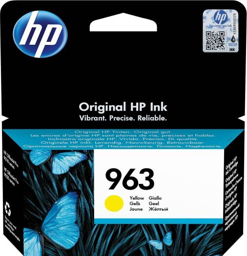 HP 963 Yellow Original Ink Cartridge-Pack of 5pcs