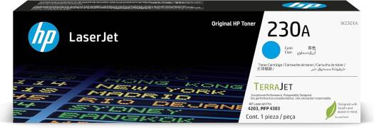 HP 230A Cyan Original Laserjet Toner Cartridge
