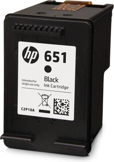 HP 651 Black Original Ink Cartridge-Pack of 10pcs
