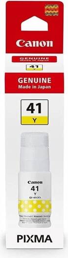 Canon GI-41Y, Yellow Ink Bottle, Prints Up to 7,700 Pages, 70 ml